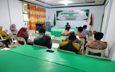 Kepala Madrasah Pimpin Rapat Terbatas Persiapan Pembelajaran di Bulan Ramadhan 1446 H