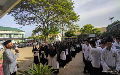 PPDB MA Alkhairaat Kota Gorontalo Segera Dibuka: Panitia Laksanakan Sosialisasi Perdana di MTs Alkhairaat Kota