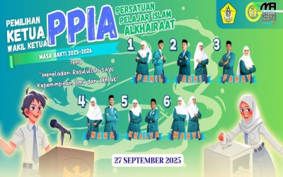 6 Paslon Siap Berkompetisi Jadi Pucuk Pimpinan pada Pemilihan Calon Ketua & Wakil Ketua PPIA Tahun 2025