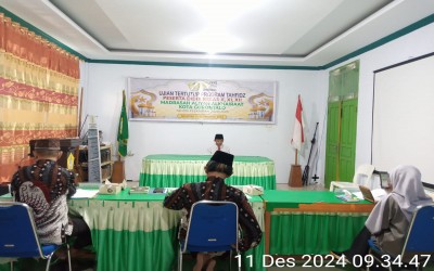Program Tahfidz Angkatan 4 Tahun 2024: 41 Santri Ikuti Ujian Hafalan Qur’an Secara Tertutup