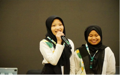 Membanggakan, Tim SDPI Ponpes Alkhairaat Kota Gorontalo Unjuk Karya di Hadapan Menparekraf